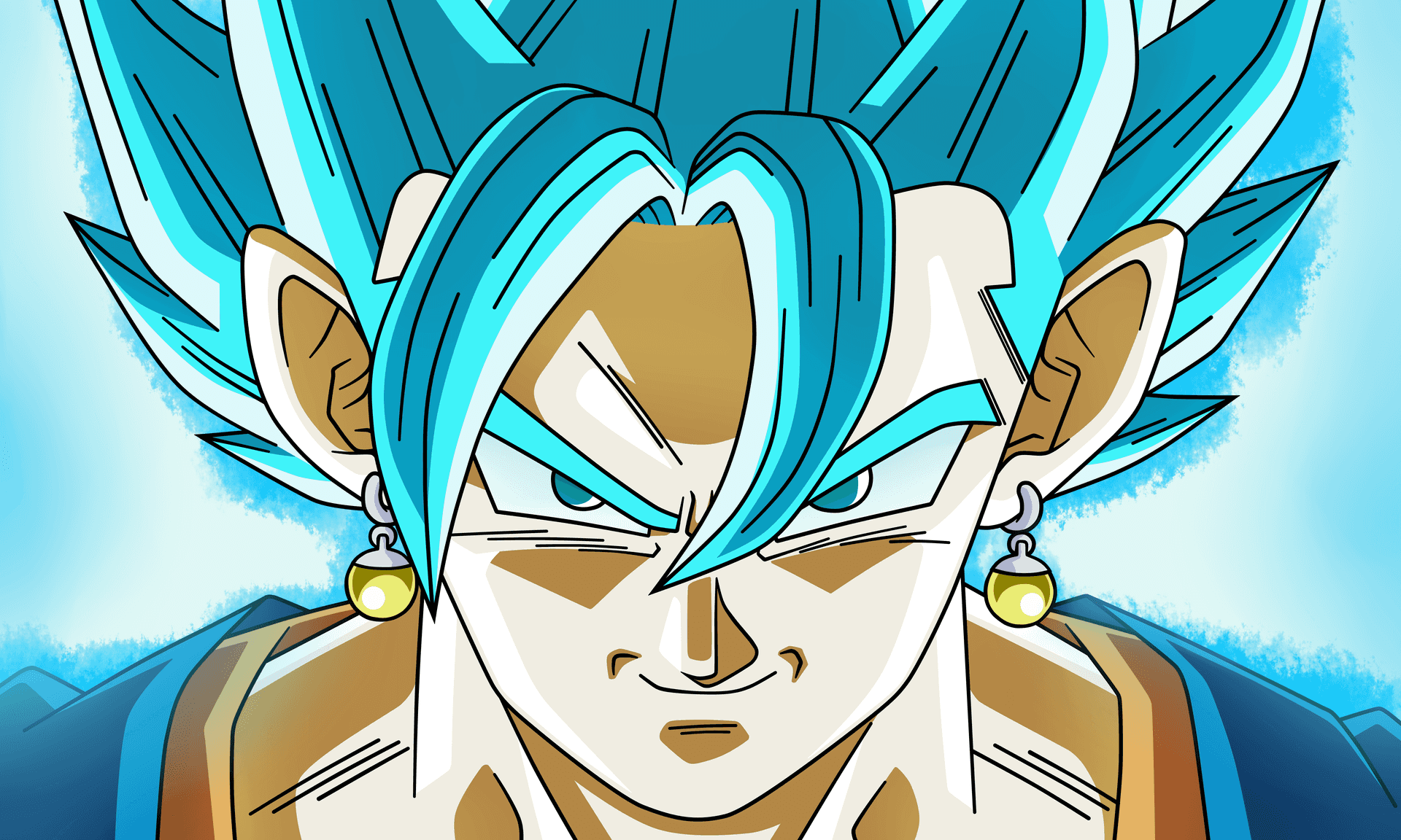 Goku Background Wallpaper