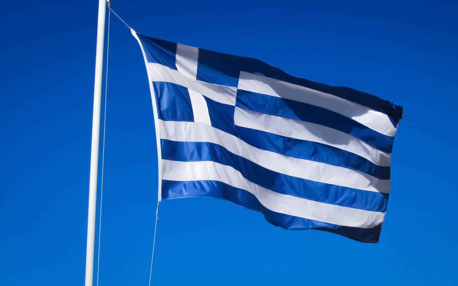 Greek Flag Wallpaper