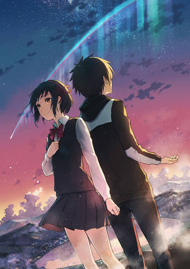 Kimi No Na Wa Teléfono Fondo de pantalla