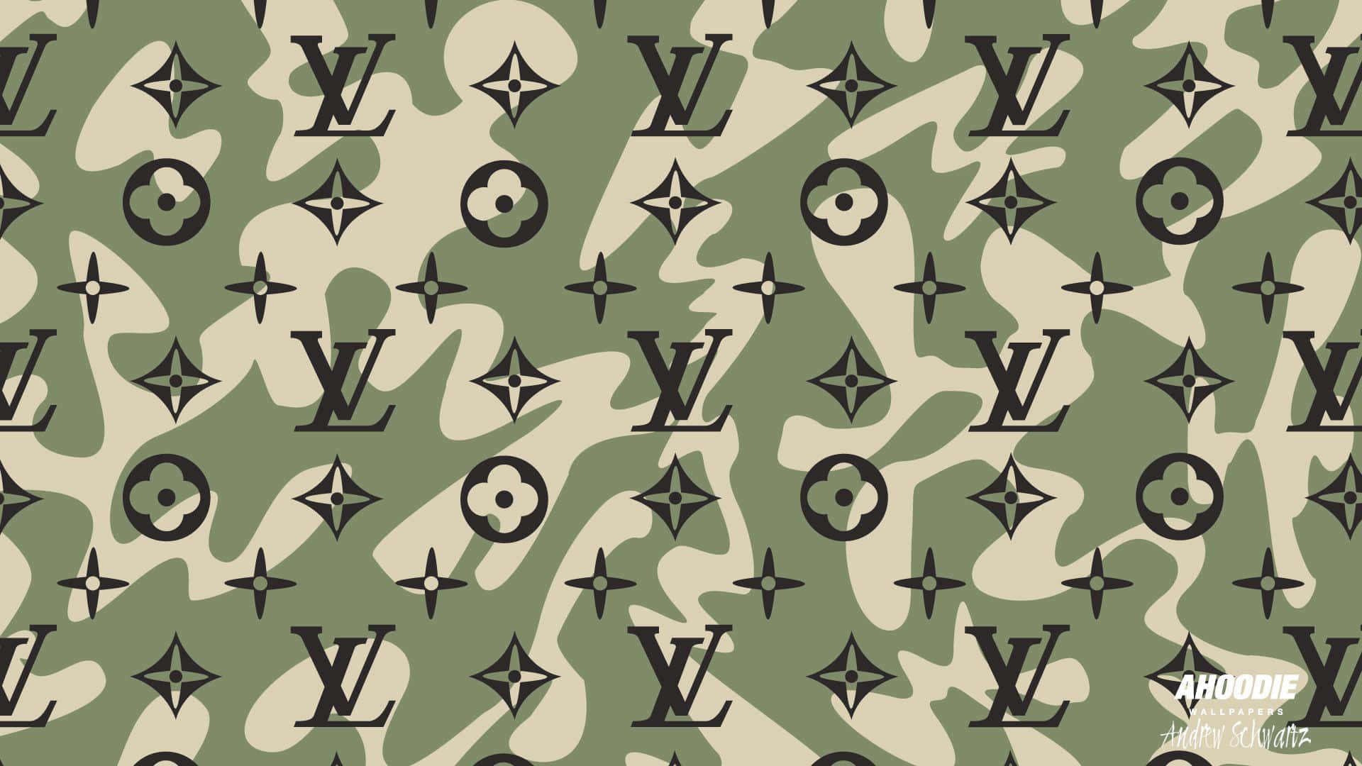 Louis Vuitton Mønster Wallpaper