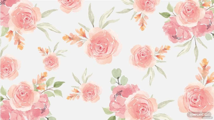 Pink Floral Wallpaper