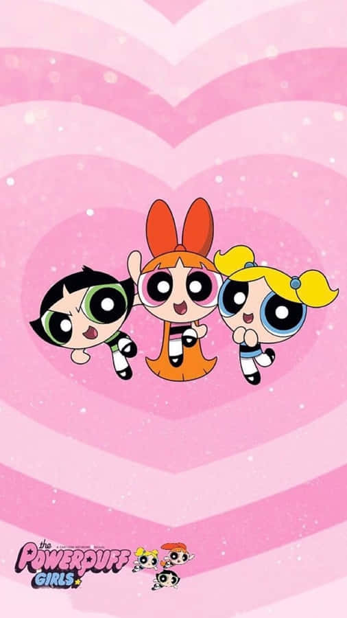 Powerpuff Pigerne Æstetisk Wallpaper