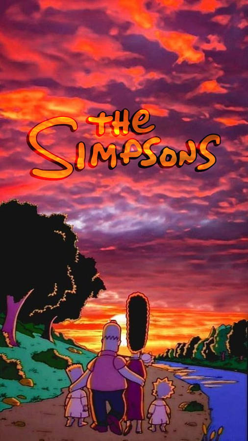 Sorgliga Simpsons Wallpaper