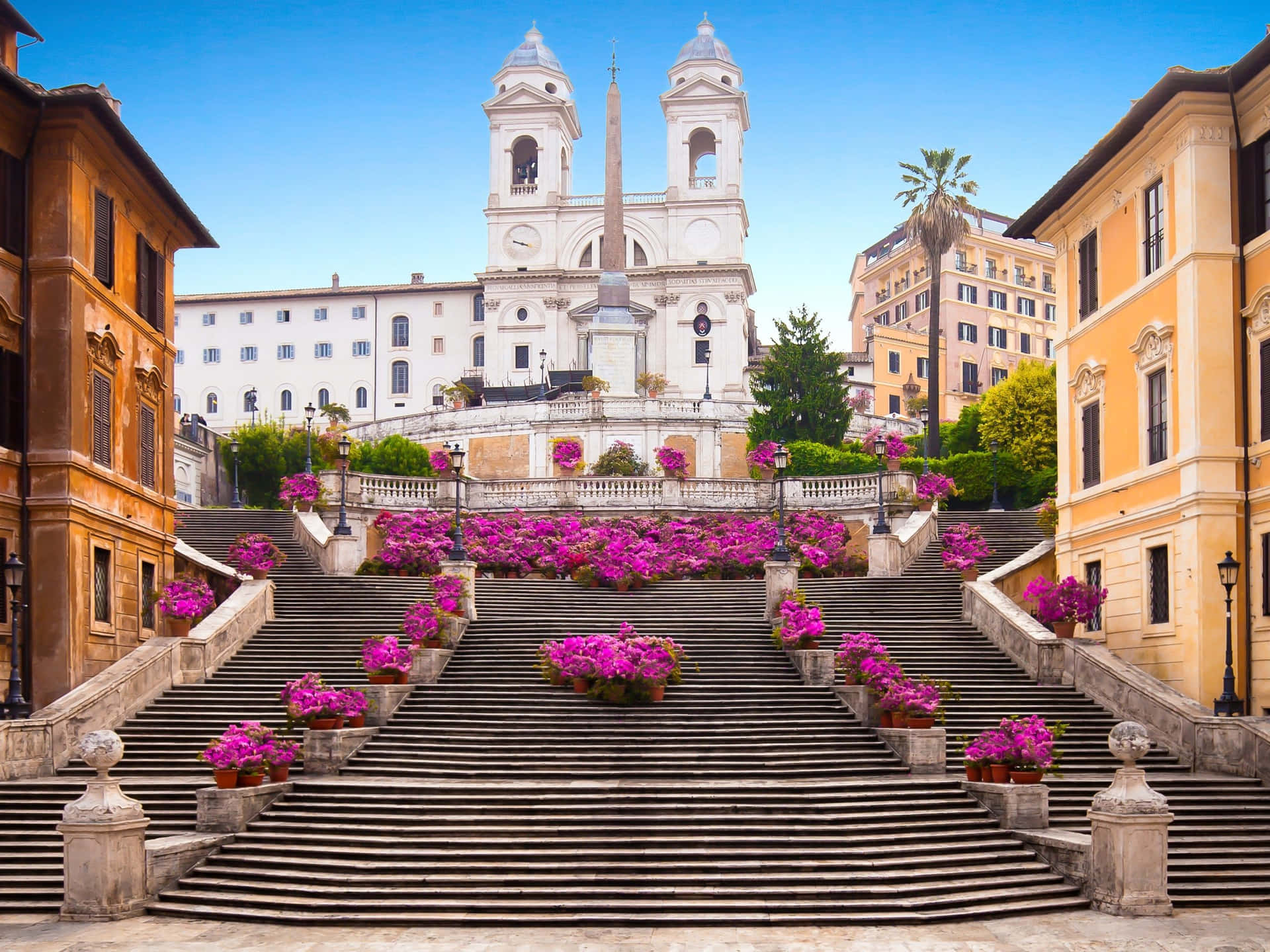 Spanish Steps Wallpaper