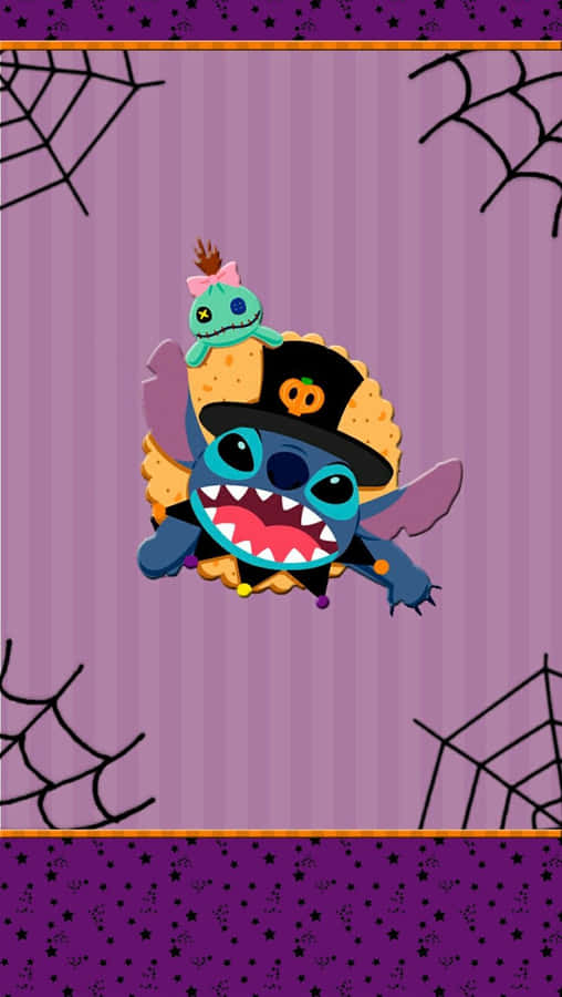 Stitch Halloween Wallpaper