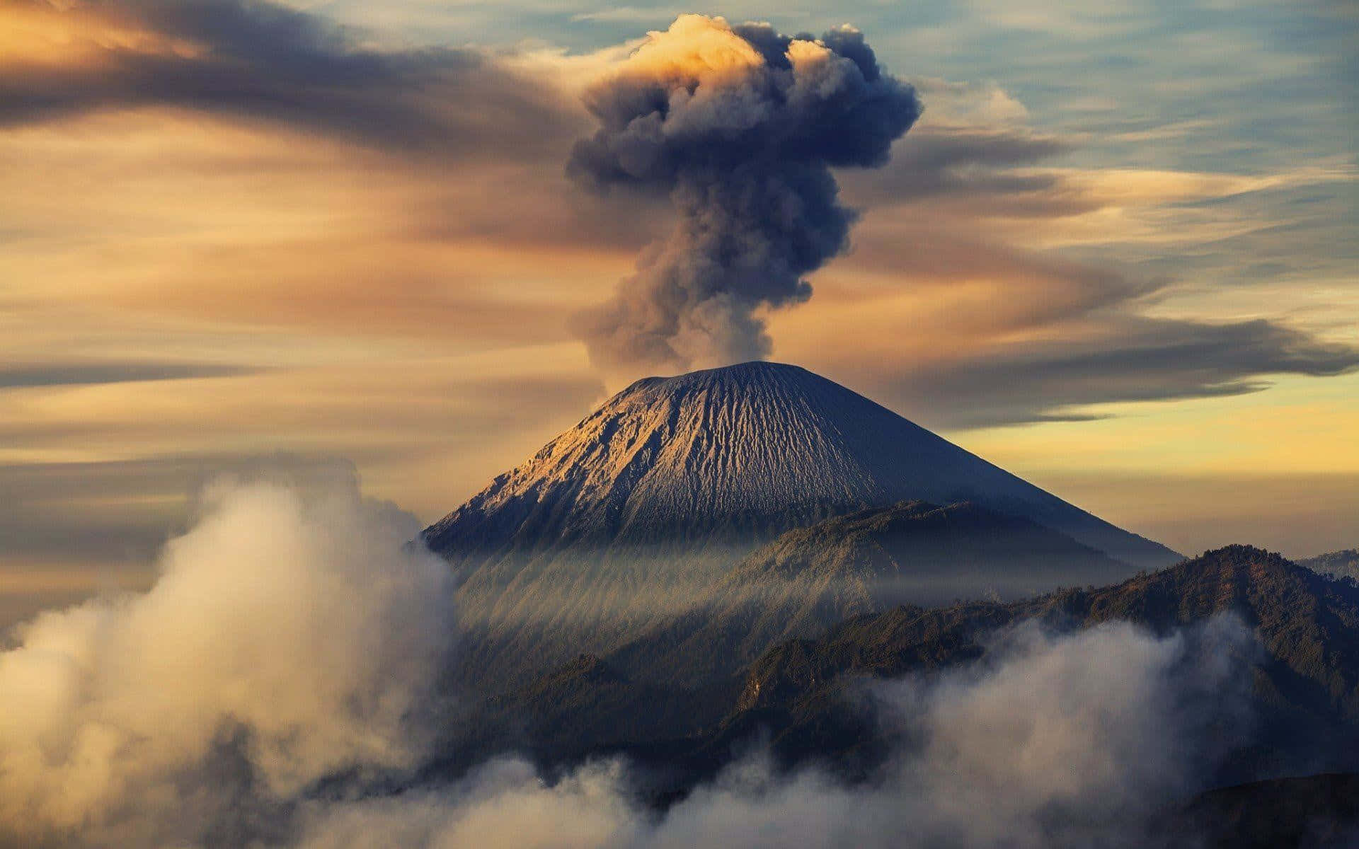 Volcán Fondo de pantalla