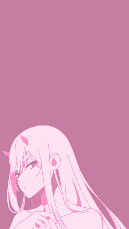 Zero Two Aesthetic Wallpaper