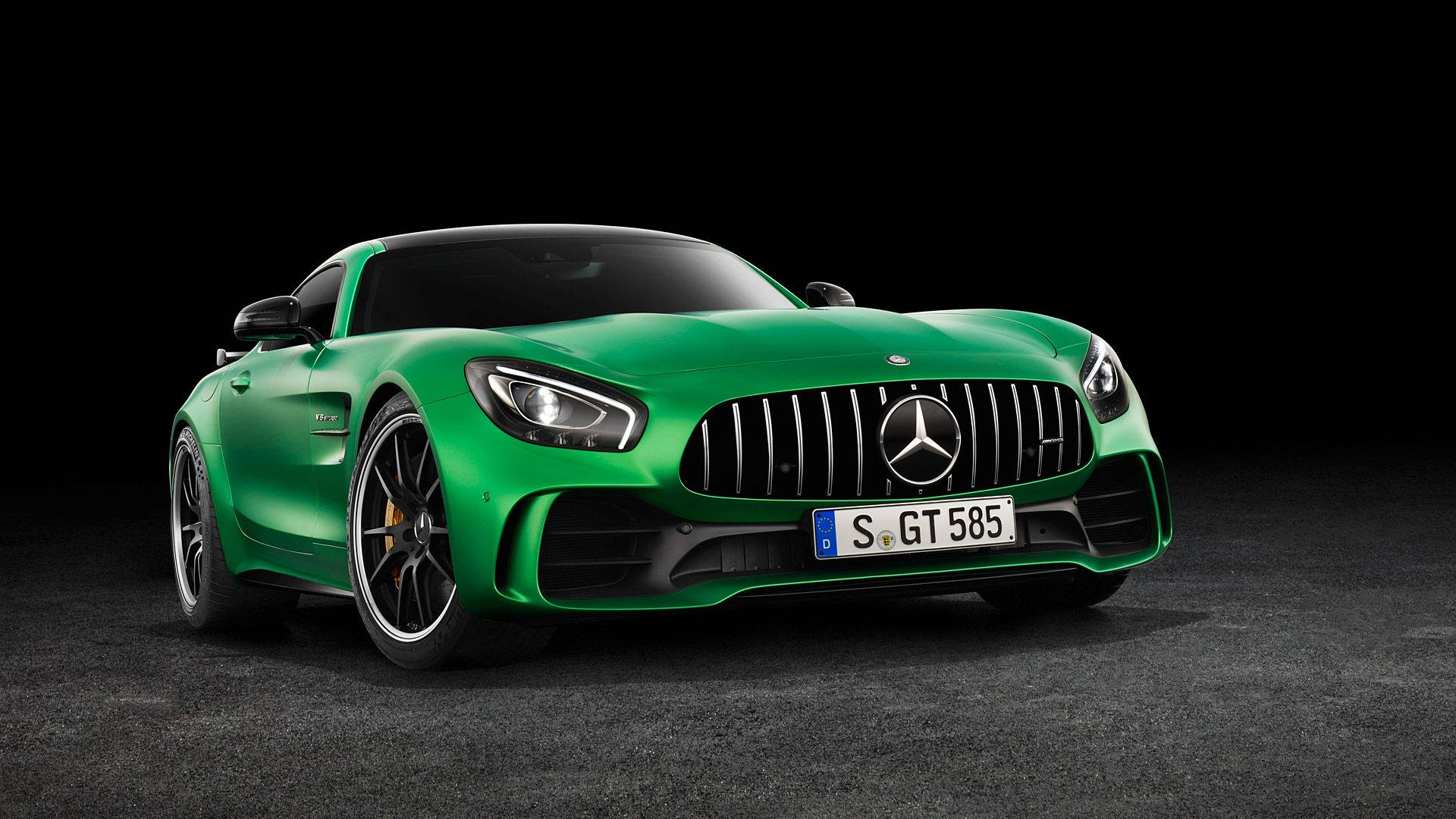 Rejillapanamericana Del Mercedes Amg Gtr 2018 Fondo de pantalla