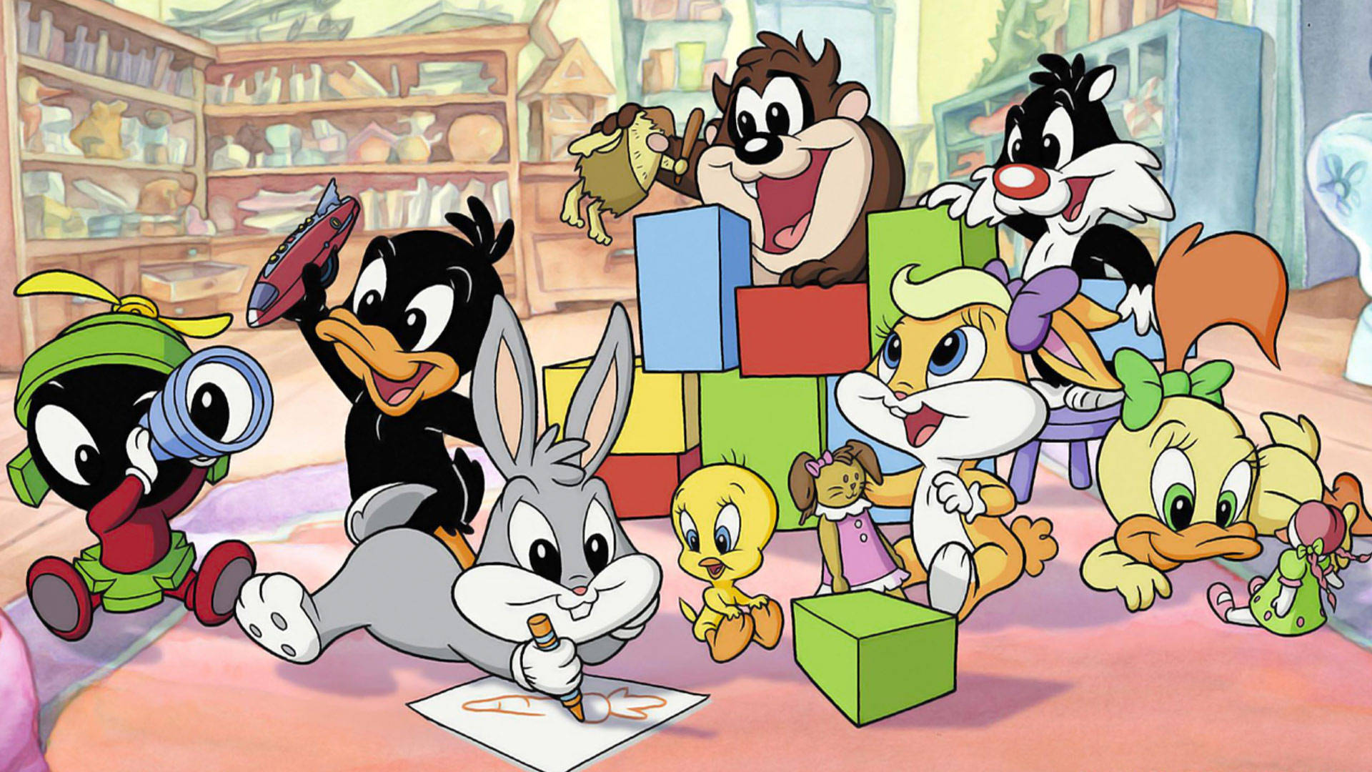 Salade Jogos Dos Baby Looney Tunes Papel de Parede