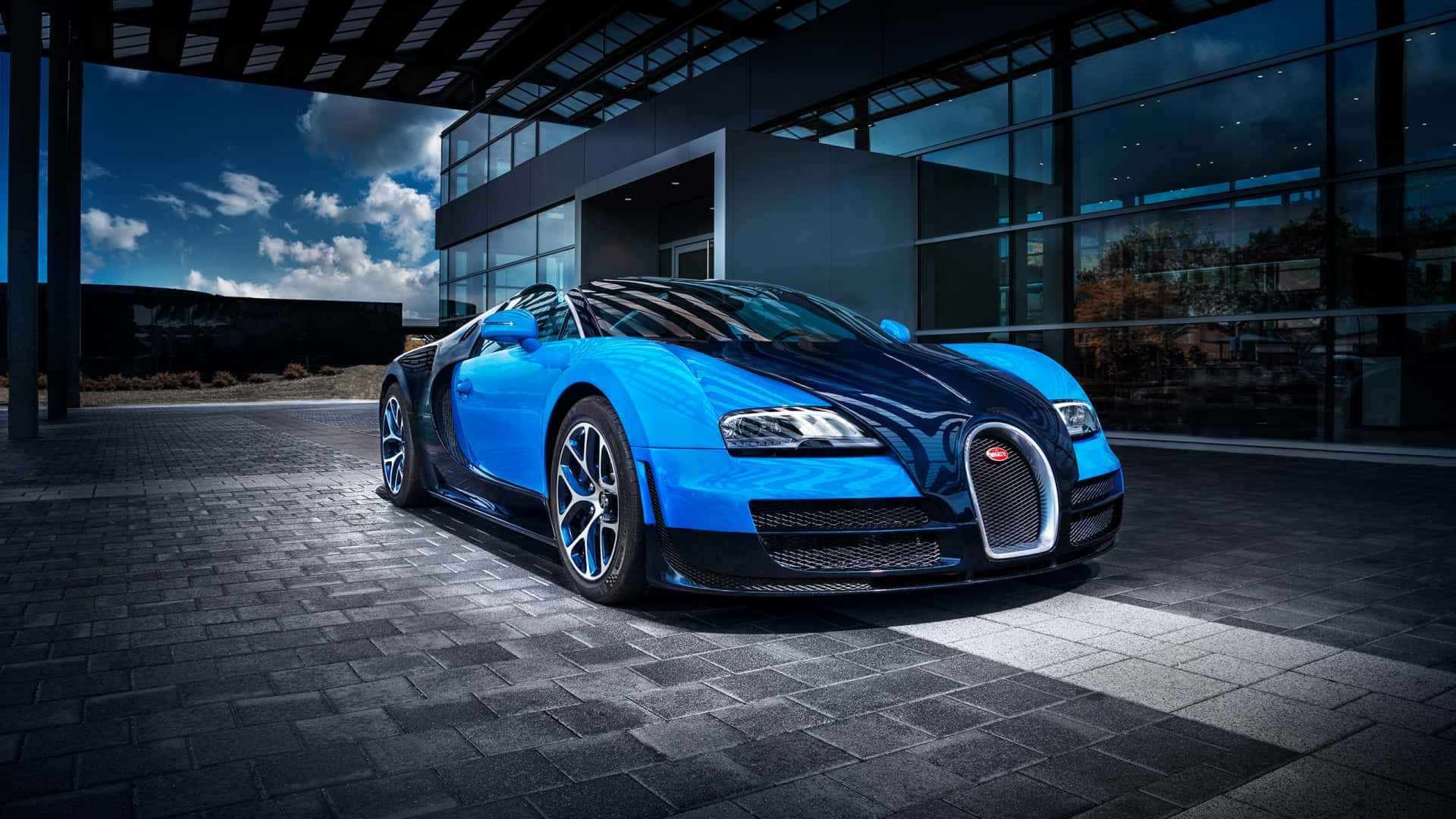 Bugatti Veyron Dalam Kemegahan Penuhnya Wallpaper