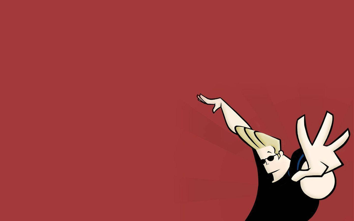 Cartonianimati Arte Digitale Di Johnny Bravo Sfondo