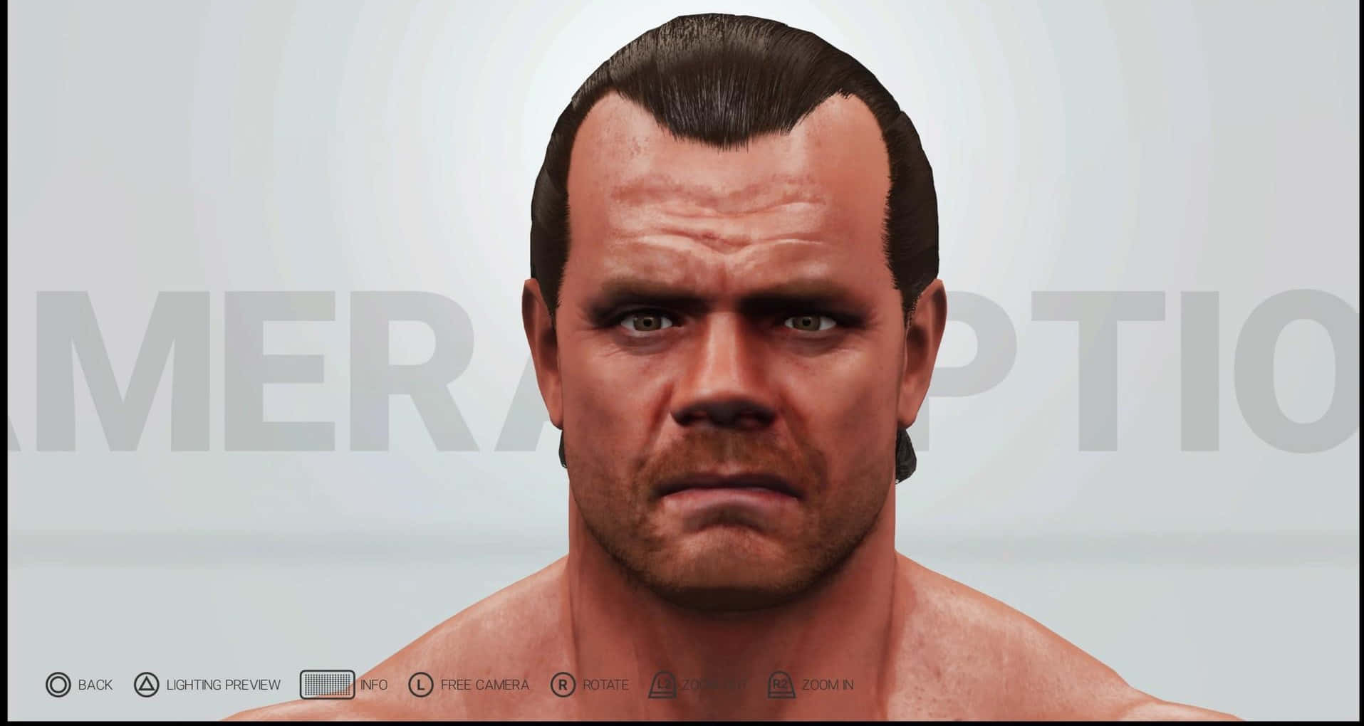 Closeupgerado Por Computador De Chris Benoit. Papel de Parede