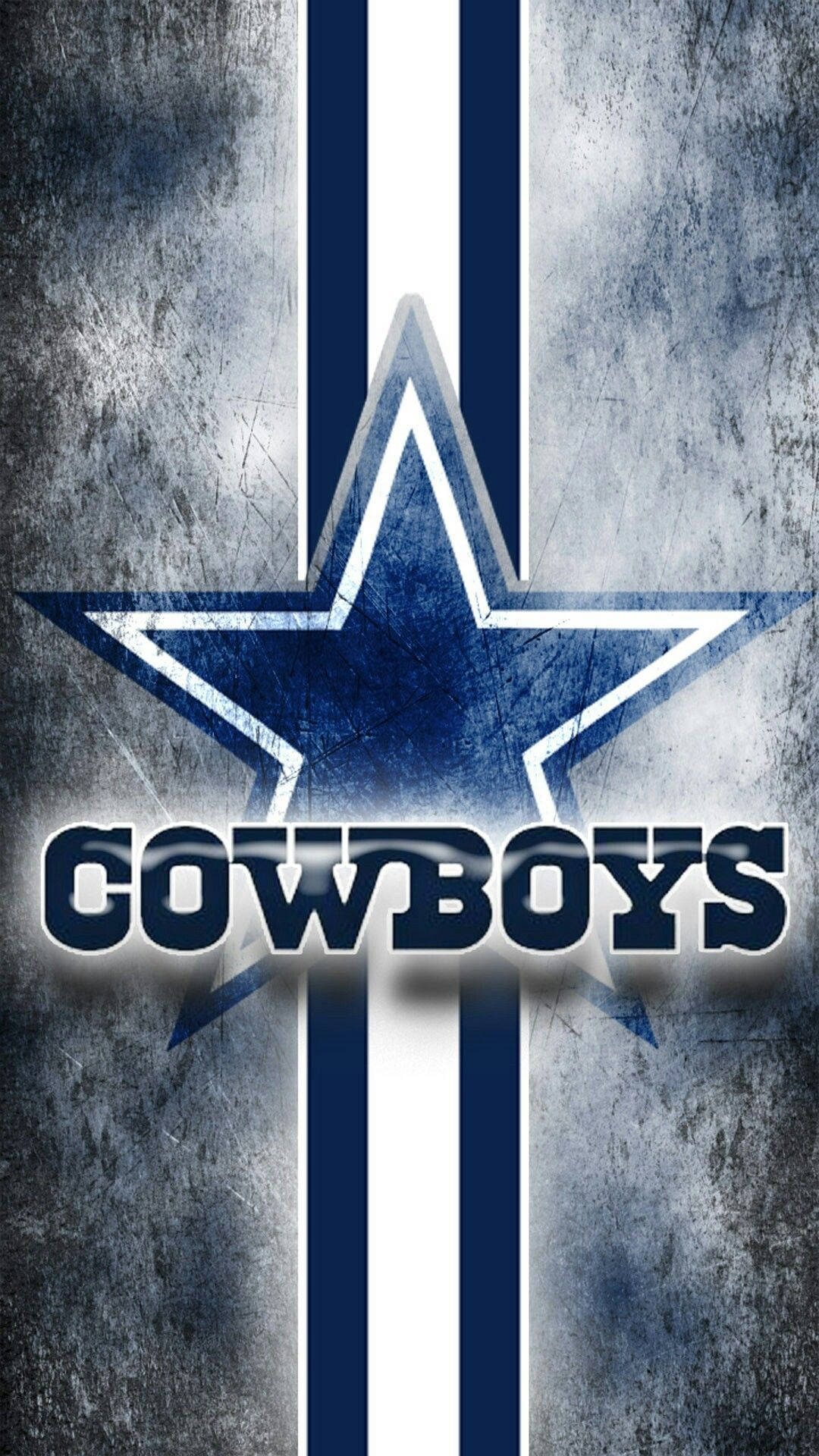 Inscripciónde La Estrella Azul De Los Dallas Cowboys. Fondo de pantalla