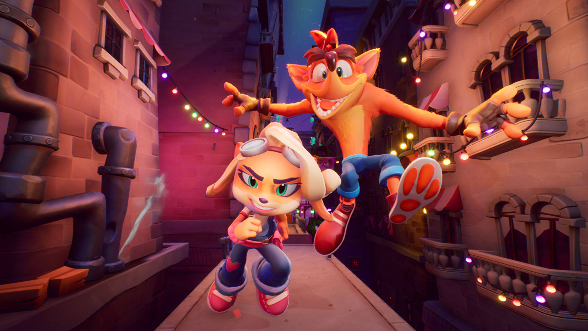 Crash Bandicoot Coco ikon tapet: Lav en hyldest til den ærede coco ikon med dette farverige tapet af Crash Bandicoot. Wallpaper