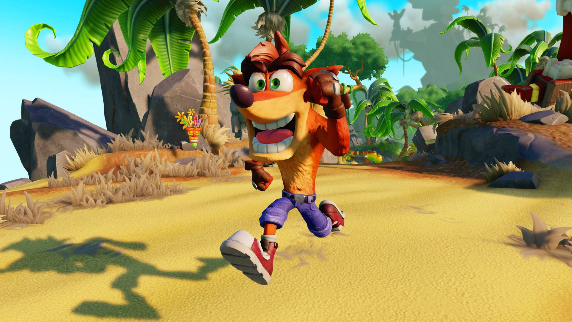 Crash Bandicoot Run Wallpaper