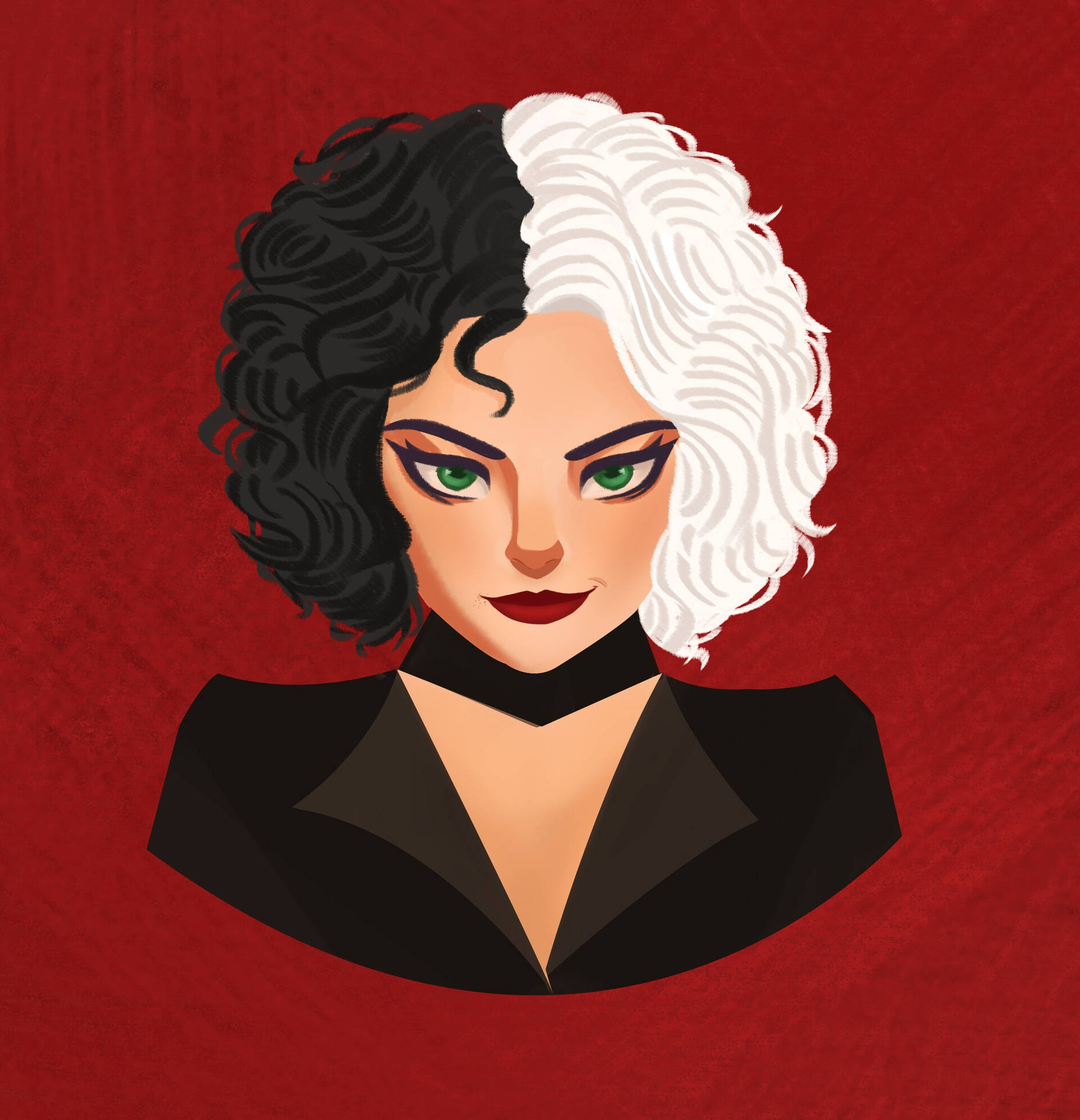 Cruellaarte Vectorial Fondo de pantalla