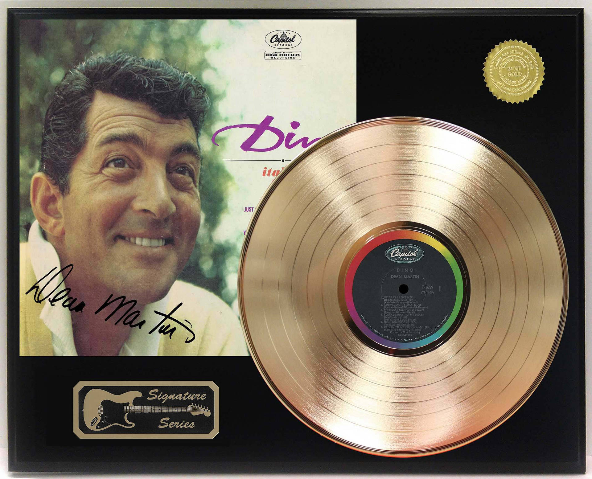 Deanmartin Goldene Schallplatte Wallpaper