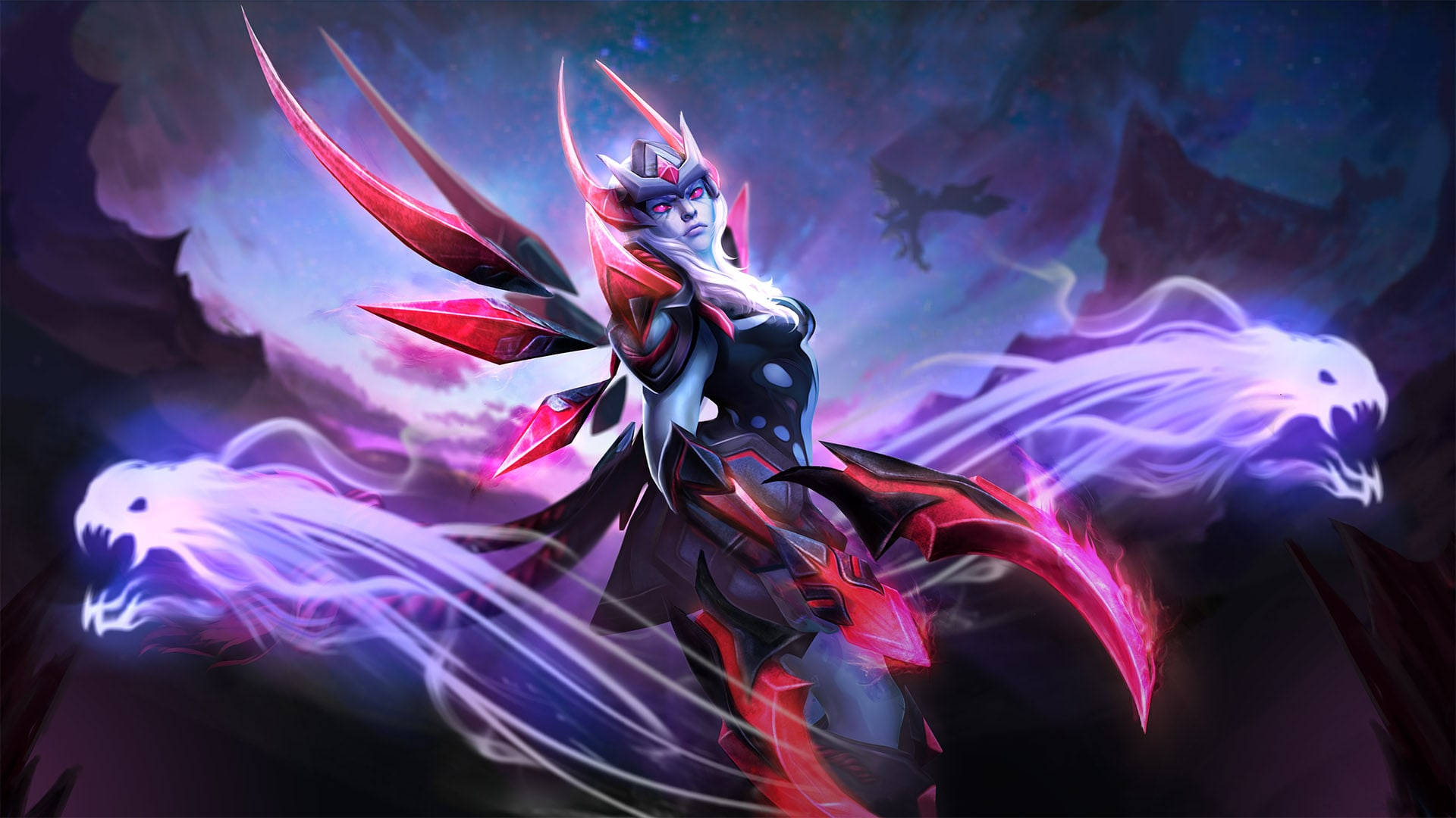 Dota 2 Vengeful Spirit tapet. Wallpaper