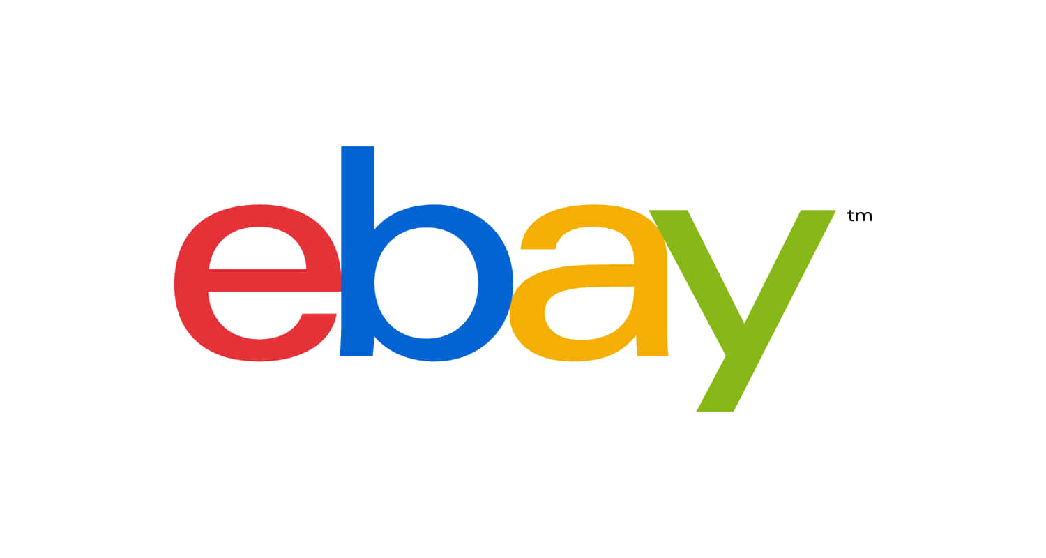 Ebayuk Logo In Weiß Wallpaper