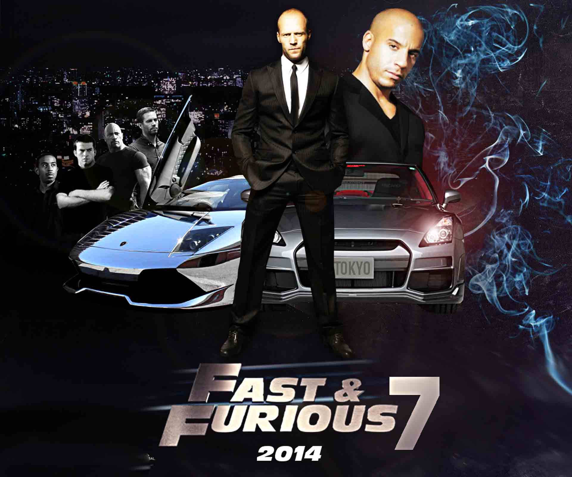 Pósterpromocional De La Película Fast And Furious Fondo de pantalla