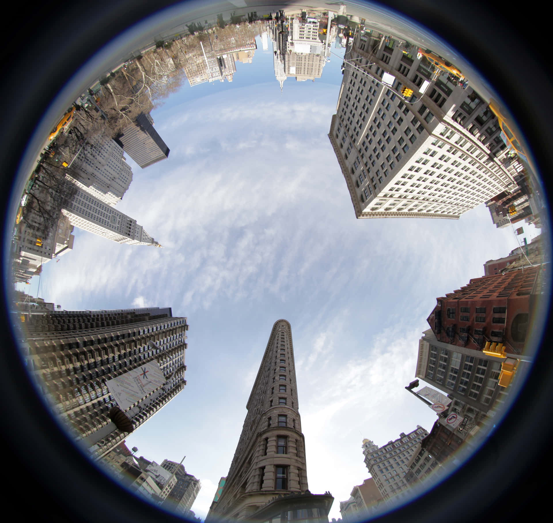 Explore the world through a Fisheye lens