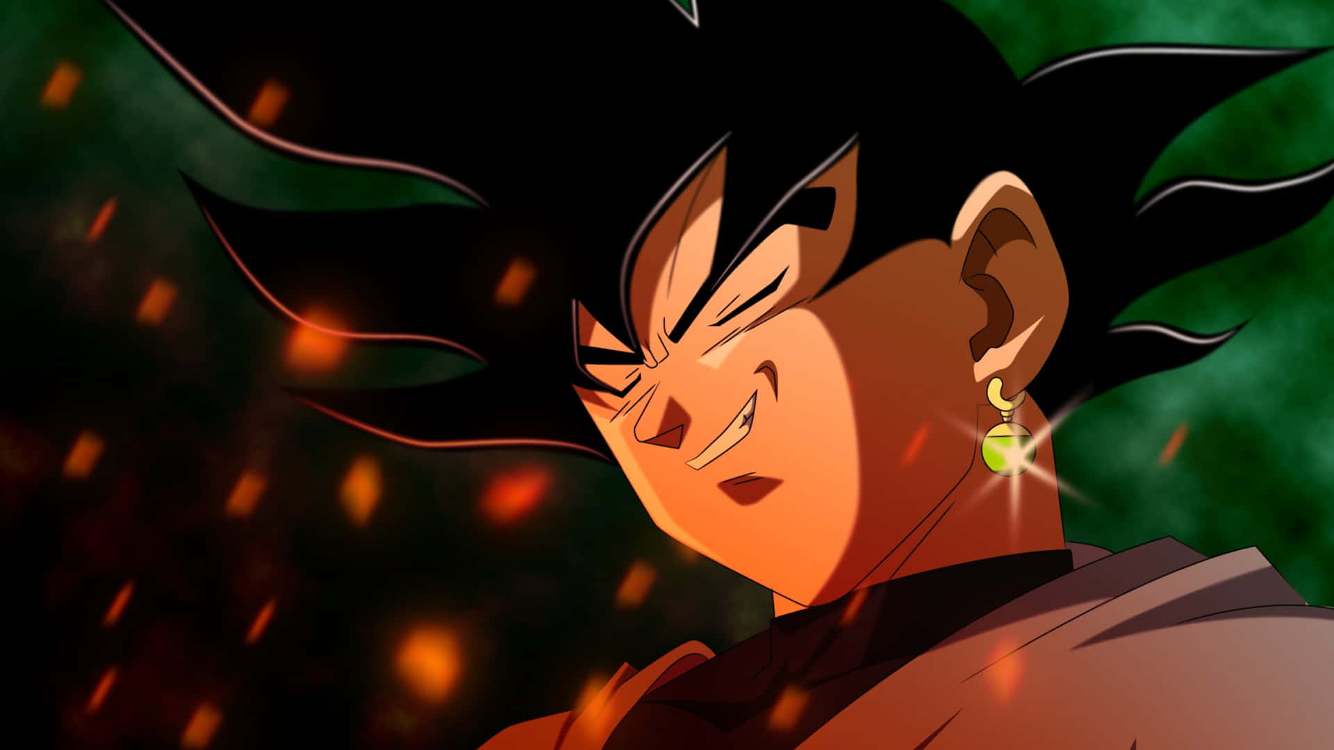 Desafieas Leis Da Gravidade Com Goku Black Em 4k. Papel de Parede