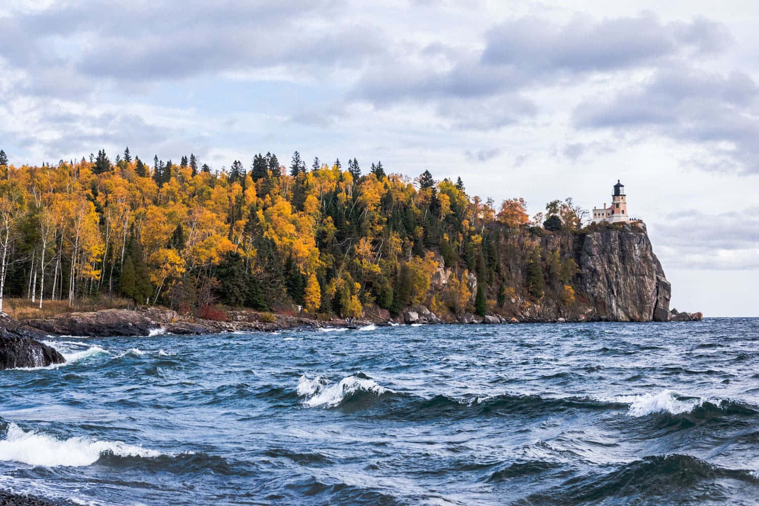 Imagendel Faro Split Rock En Los Grandes Lagos