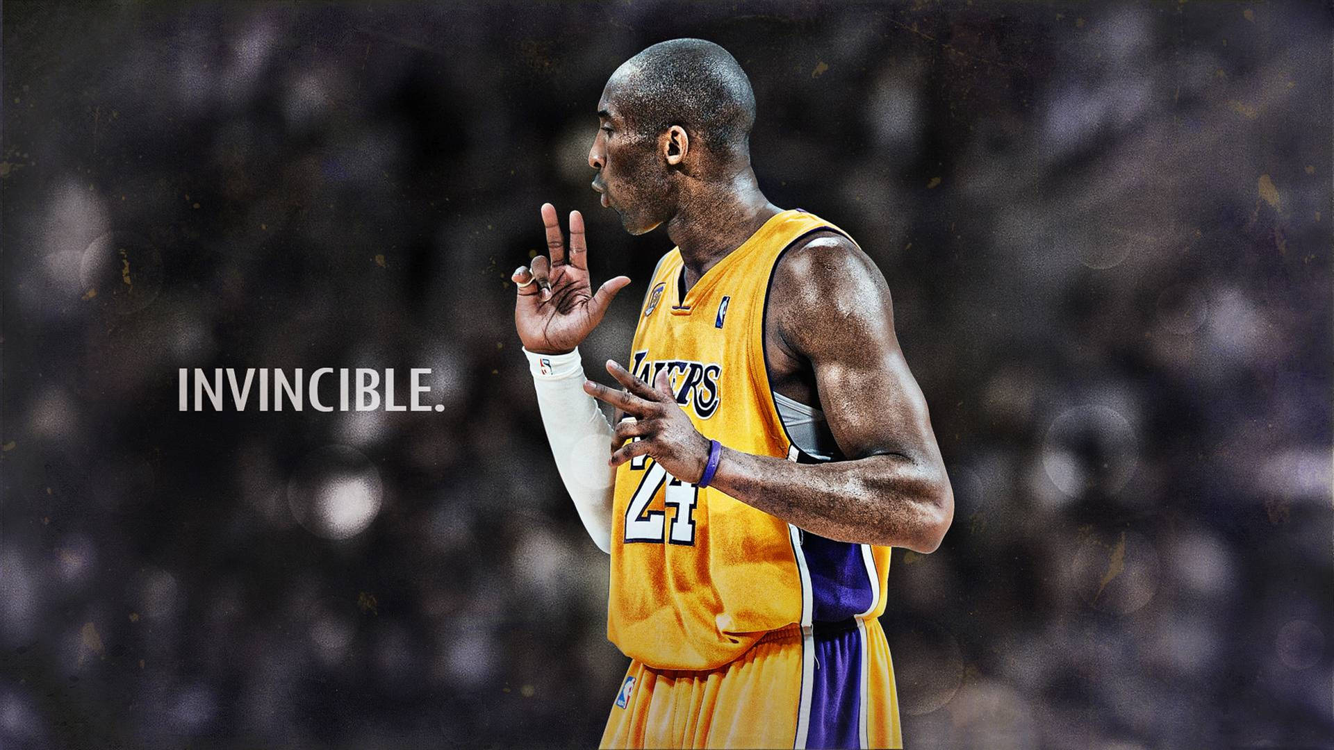 Invenciblekobe Bryant En 4k Fondo de pantalla