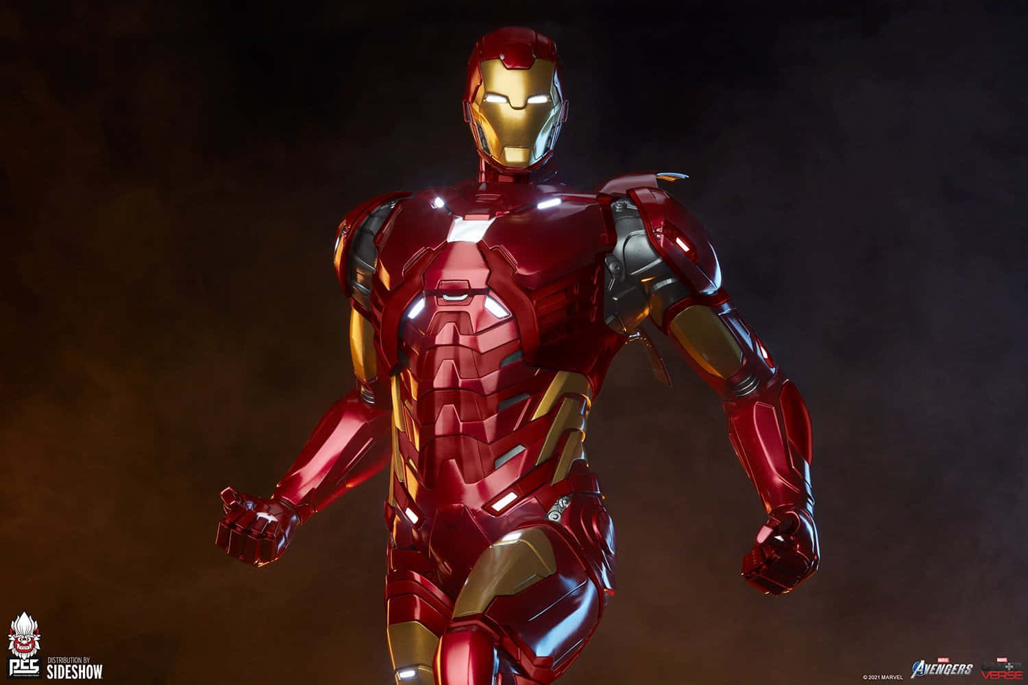 Ironman Actionfigur Med Rök Bild