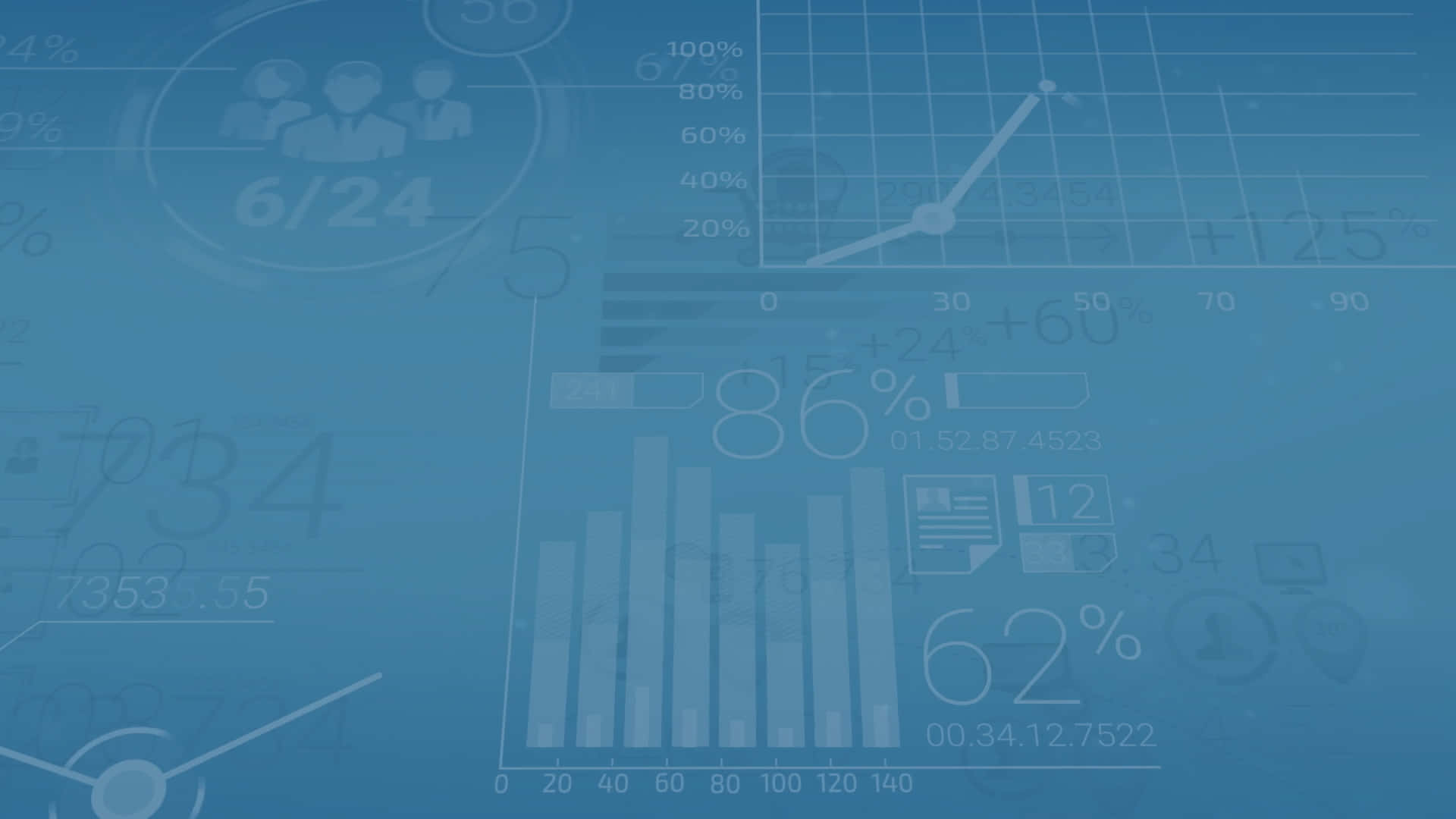 Advanced Marketing Analytics on a Desktop Wallpaper