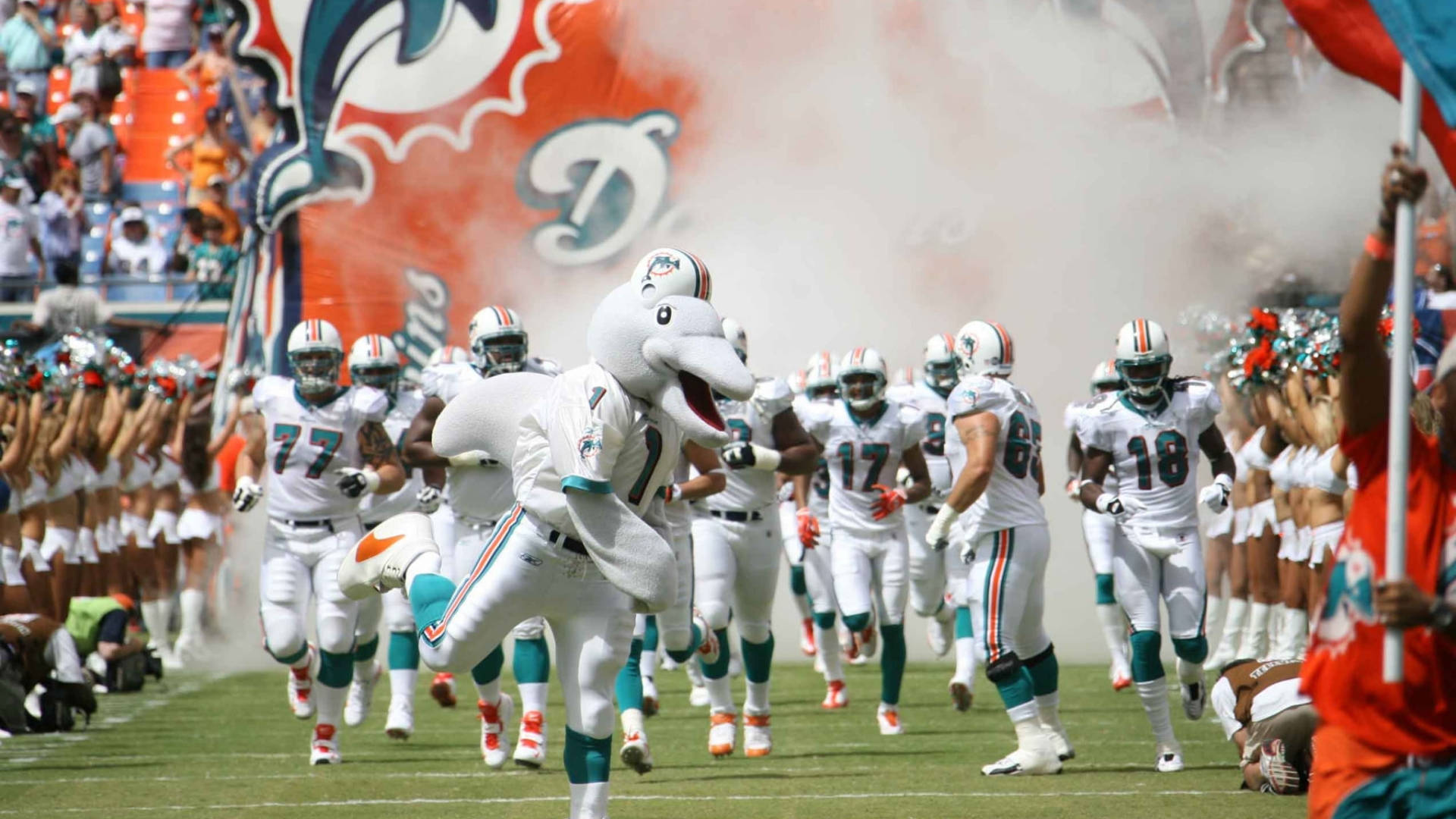 Granentrada De Los Miami Dolphins Fondo de pantalla