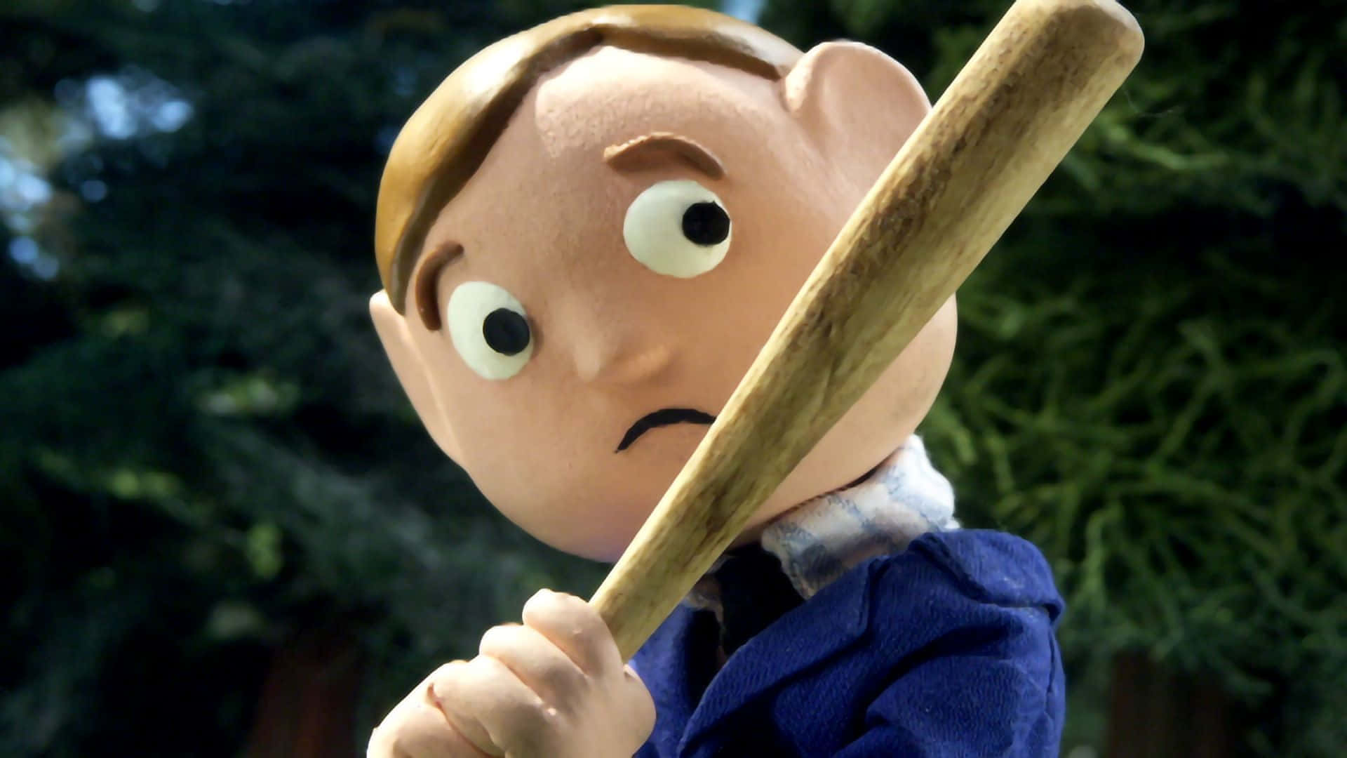 Moral Orel With Bat Wallpaper