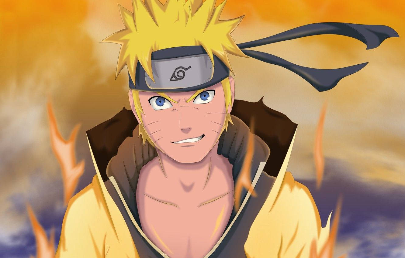 Naruto Live Yellow Robe Wallpaper