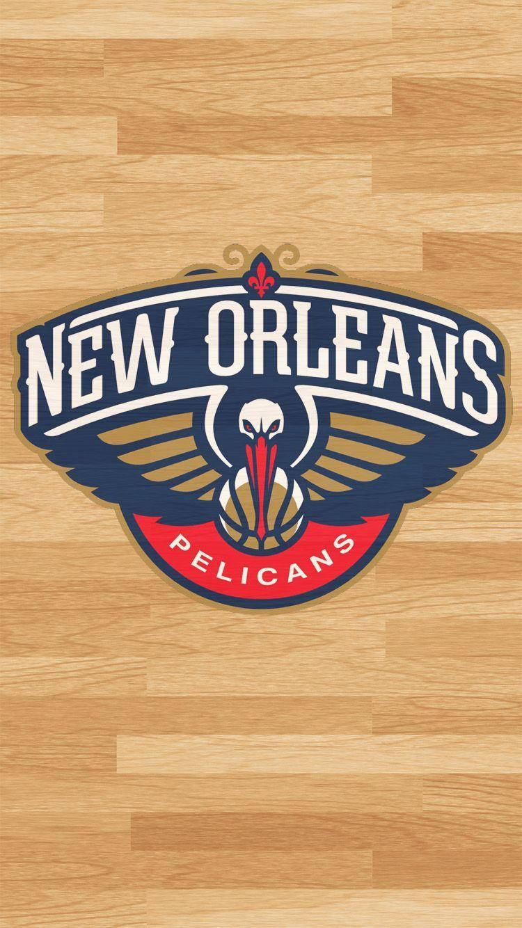 Tablasde Madera De Los New Orleans Pelicans Fondo de pantalla