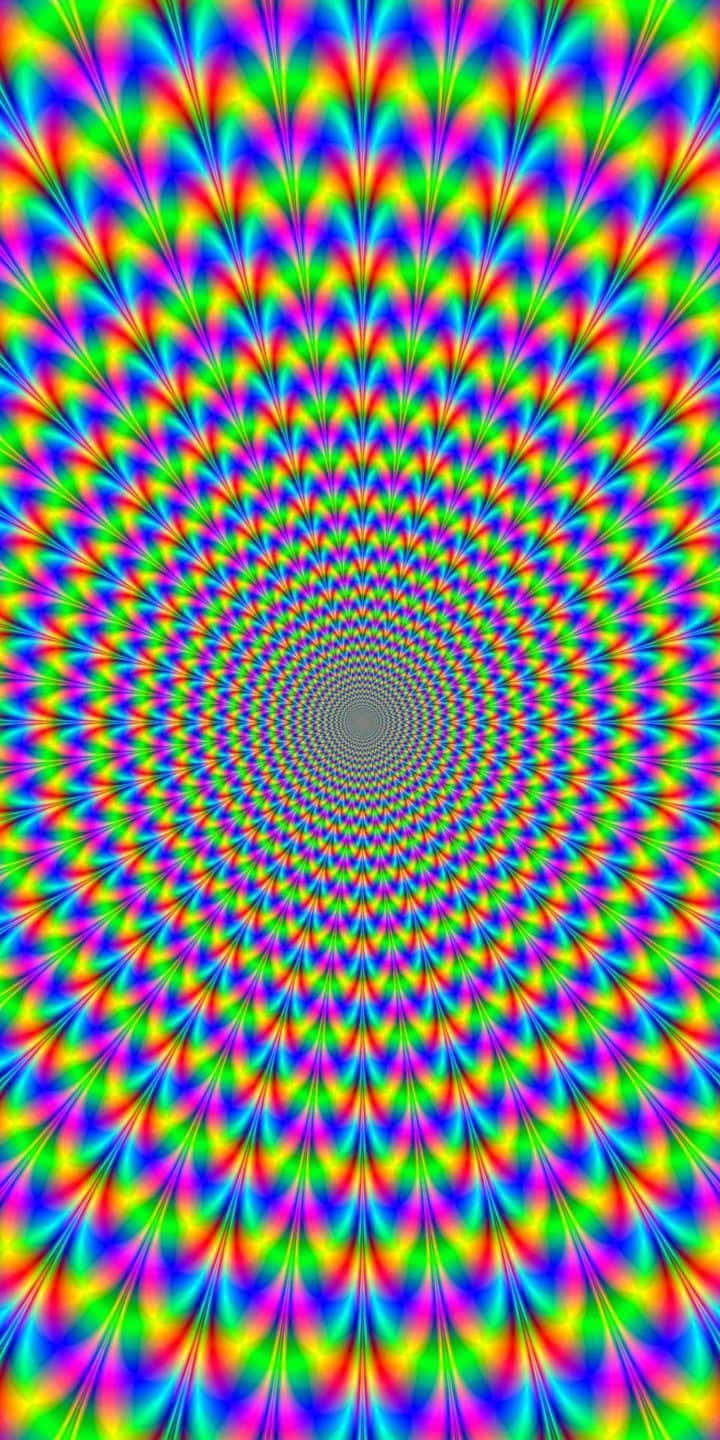 Psykadiliskoptisk Illusion Bild