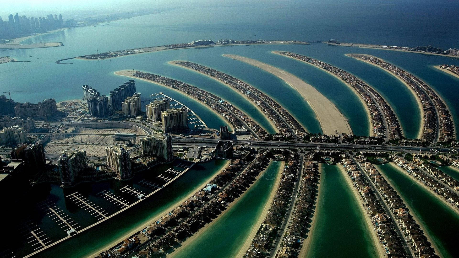 Palm Island Dubai Sfondo