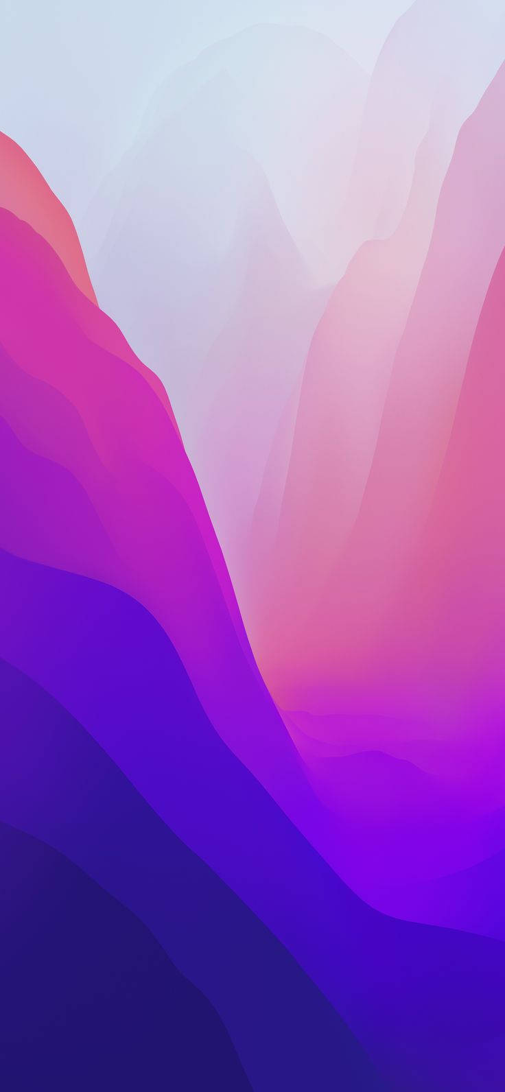 Gradientepurpúreo De Macos Monterey Fondo de pantalla