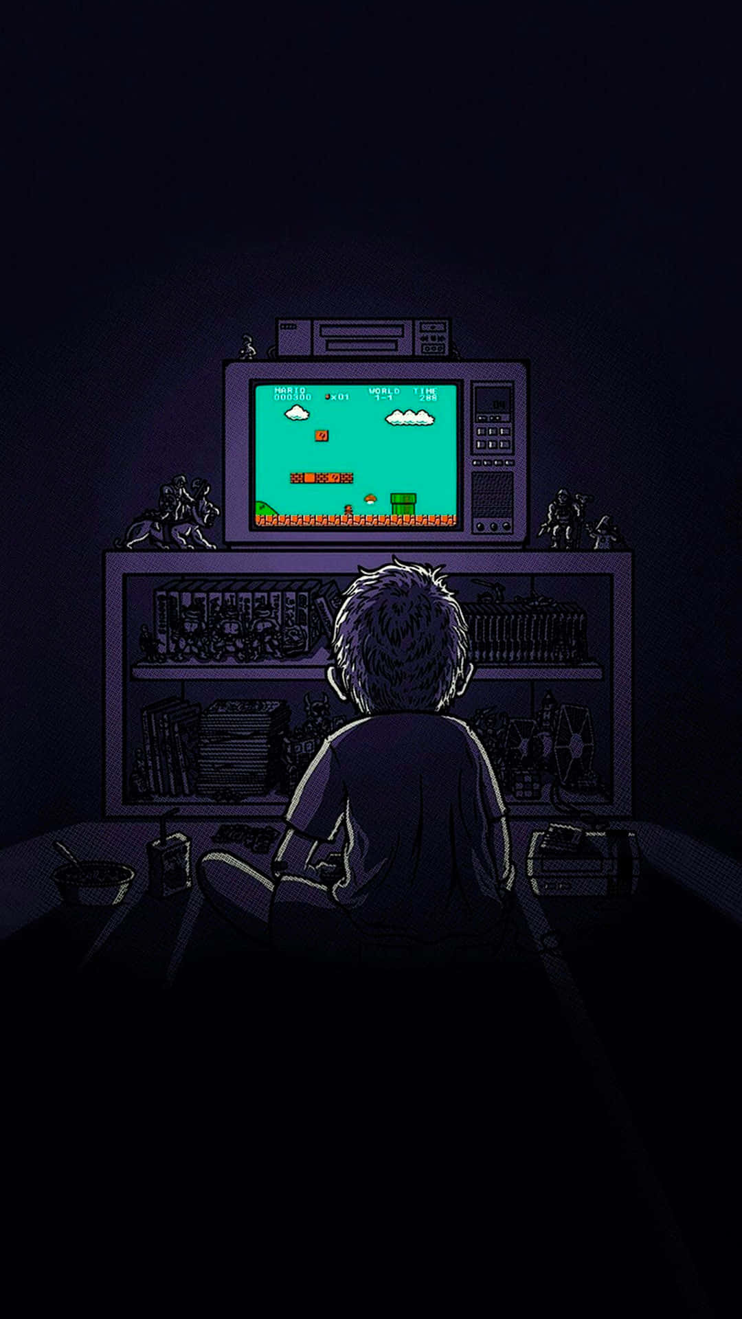 Redescubrela Diversión De Los Juegos Retro. Fondo de pantalla