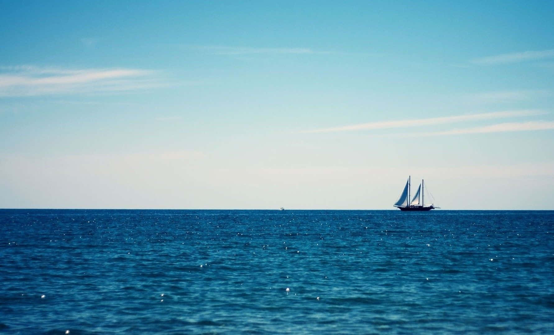 At The Helm of the Sailboat