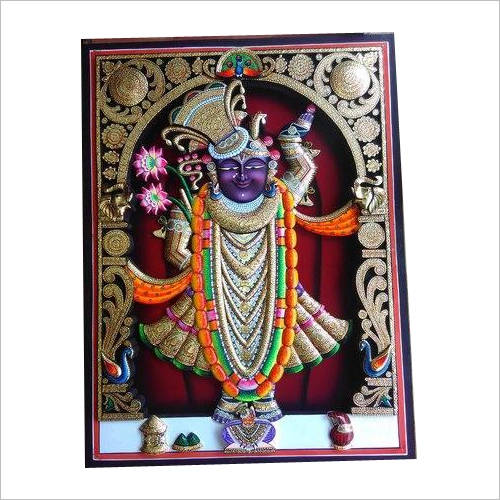 Shrinathjiem Moldura Inclinada Papel de Parede