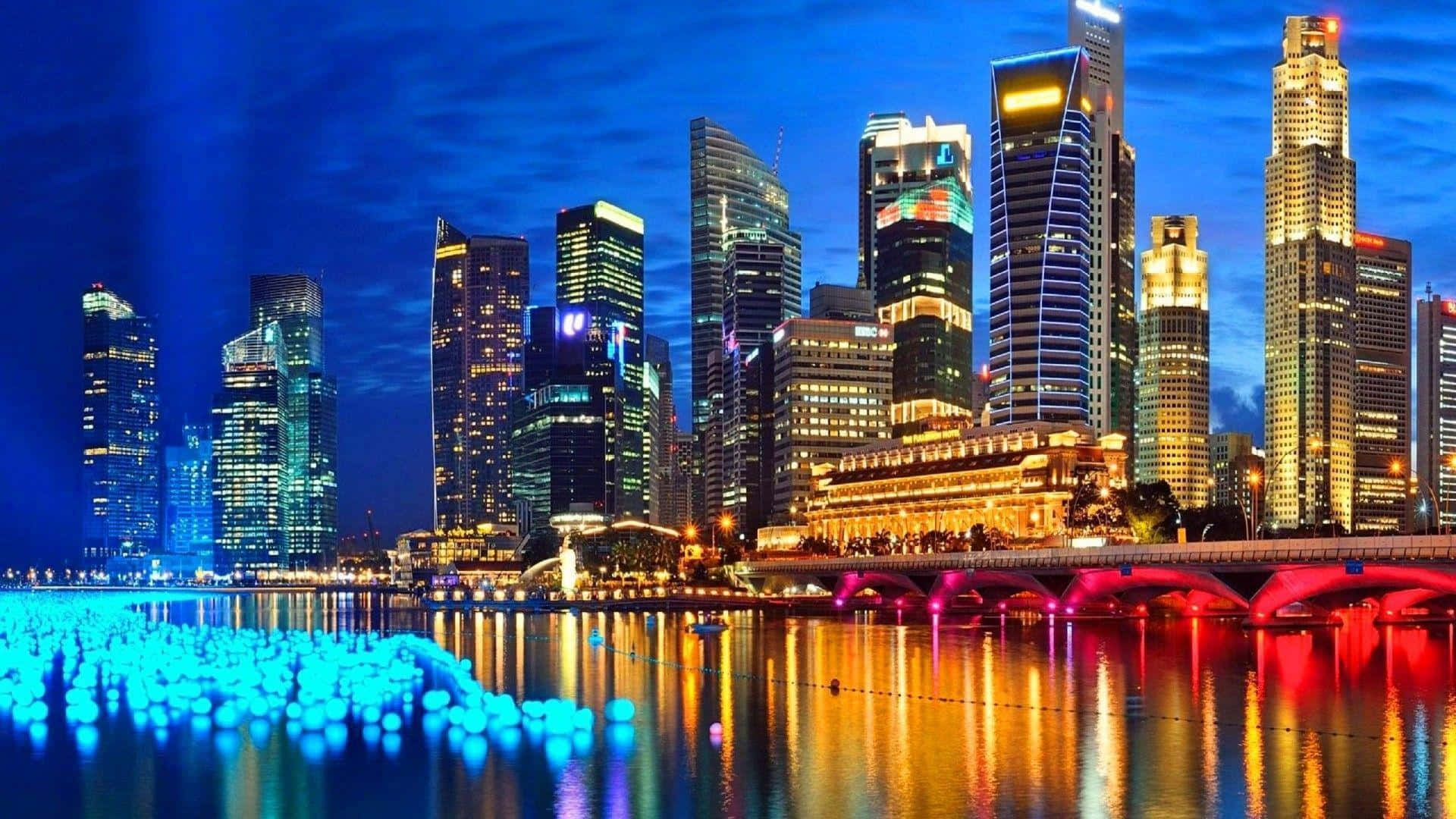 Explorandoa Cidade Brilhante De Singapura