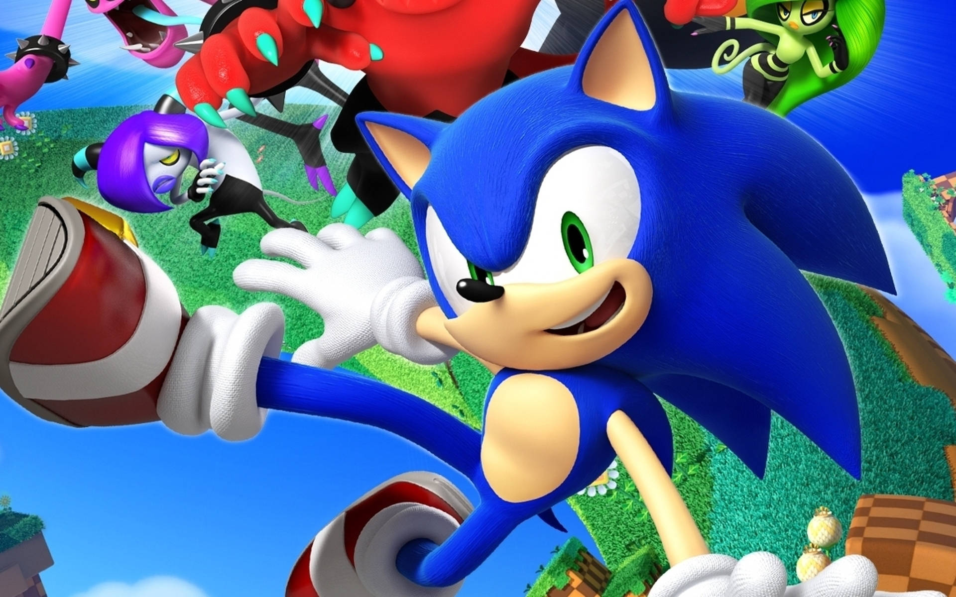 Personagem Principal De Sonic Lost World Papel de Parede