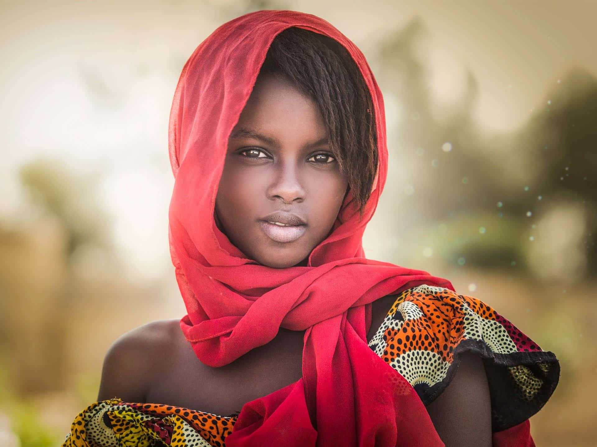 Femme Sud-africaine Joachim Bergauer Fond d'écran