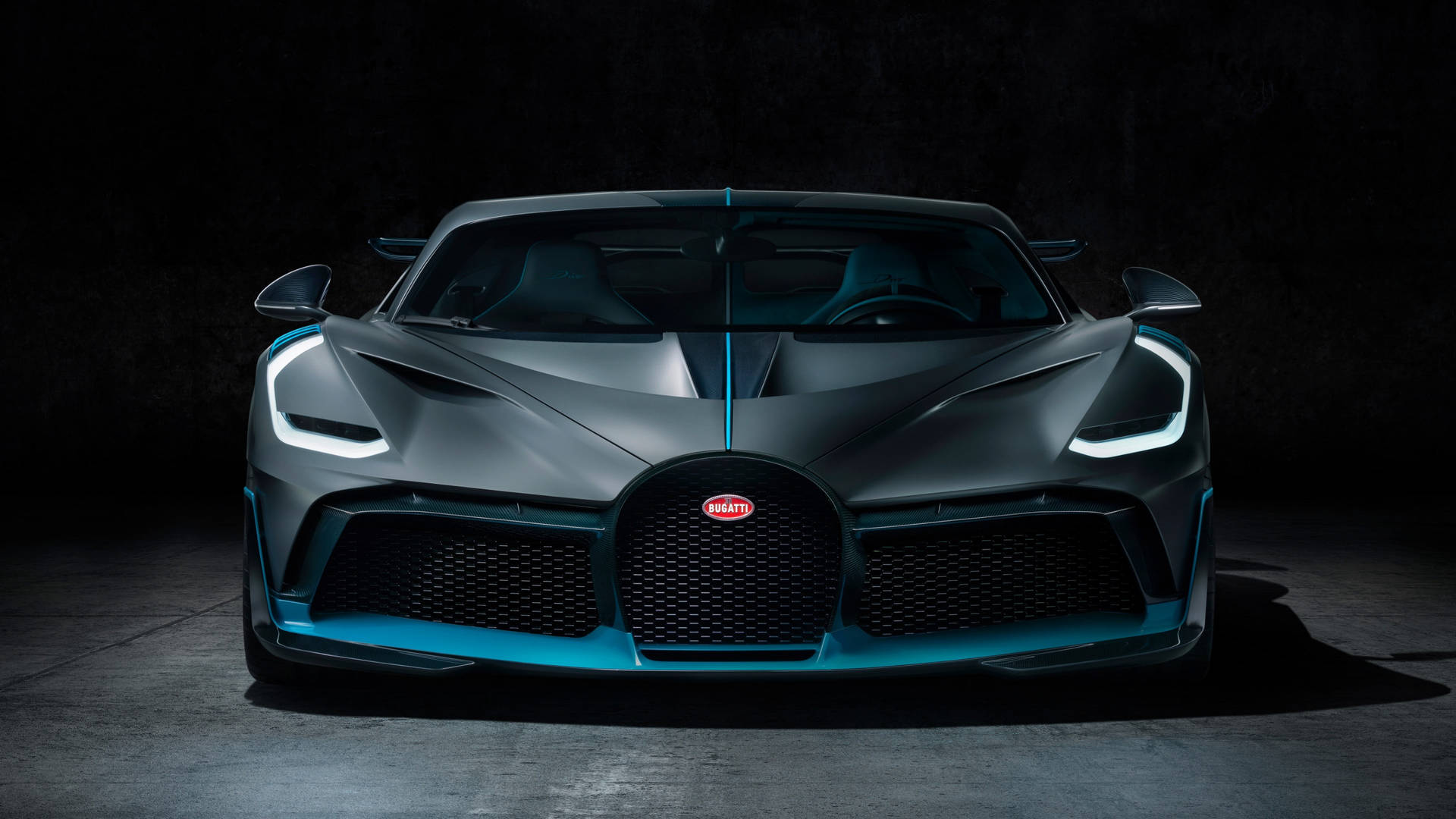 Carroesportivo Bugatti Divo Frente. Papel de Parede