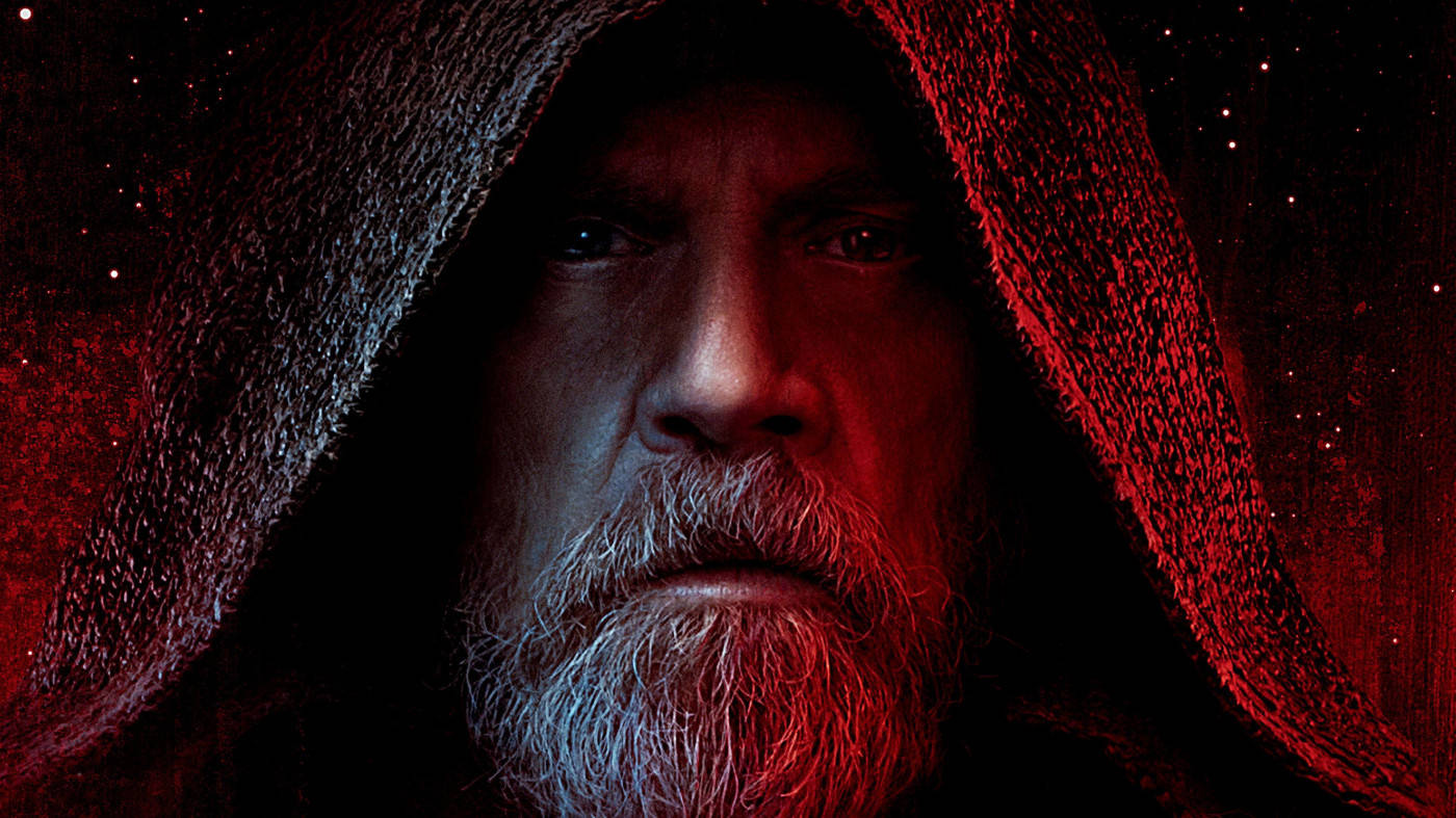 Starwars Luke Skywalker Retrato Ampliado En 4k Fondo de pantalla