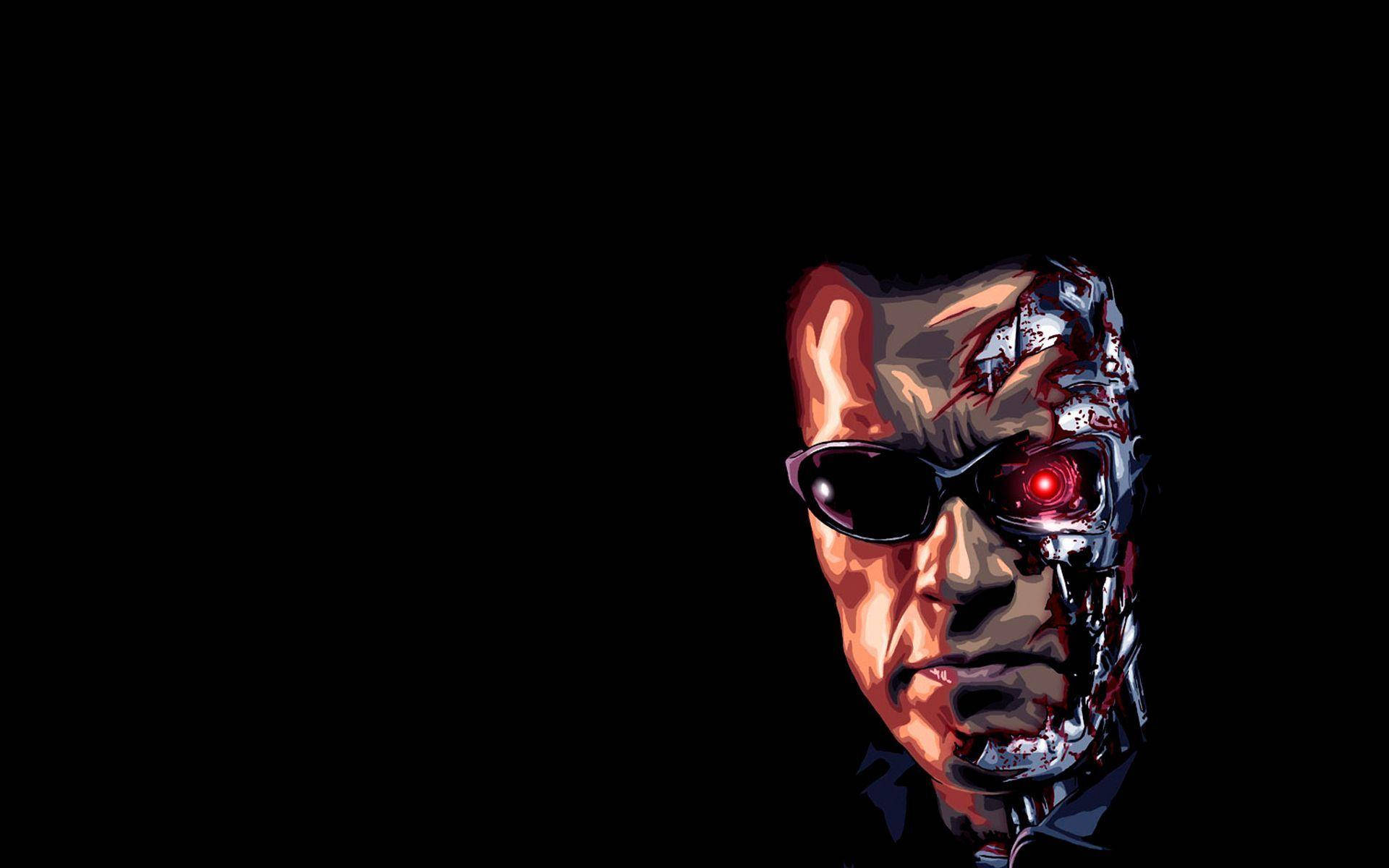 Terminatordigitale Kunst Wallpaper