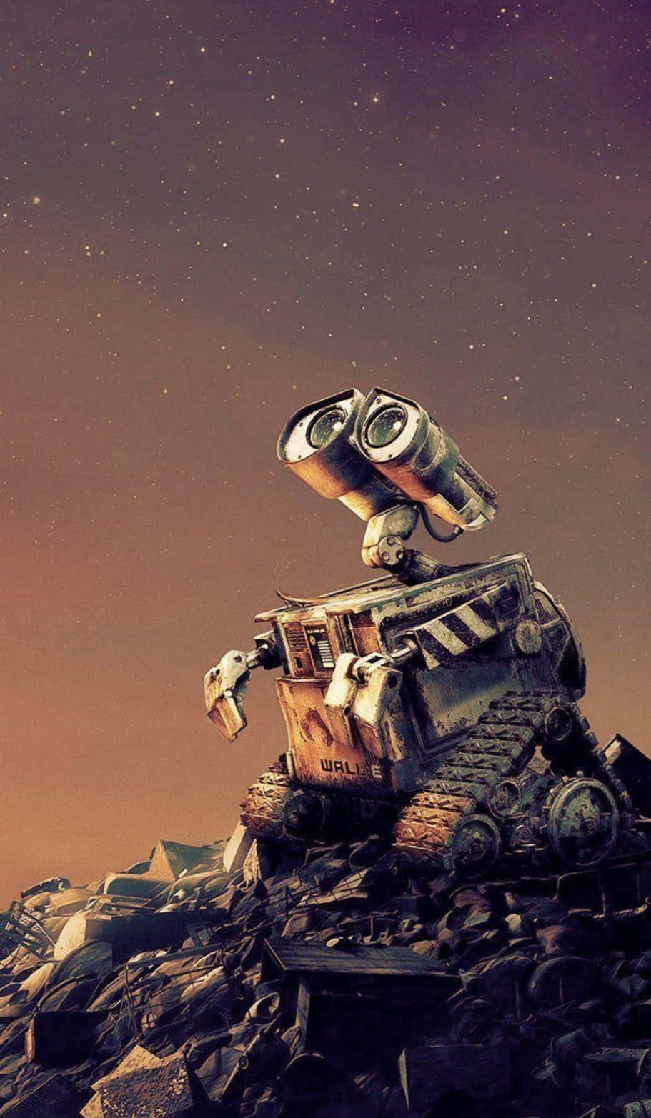 Walle Iphone Schutthalde Des Berges Wallpaper