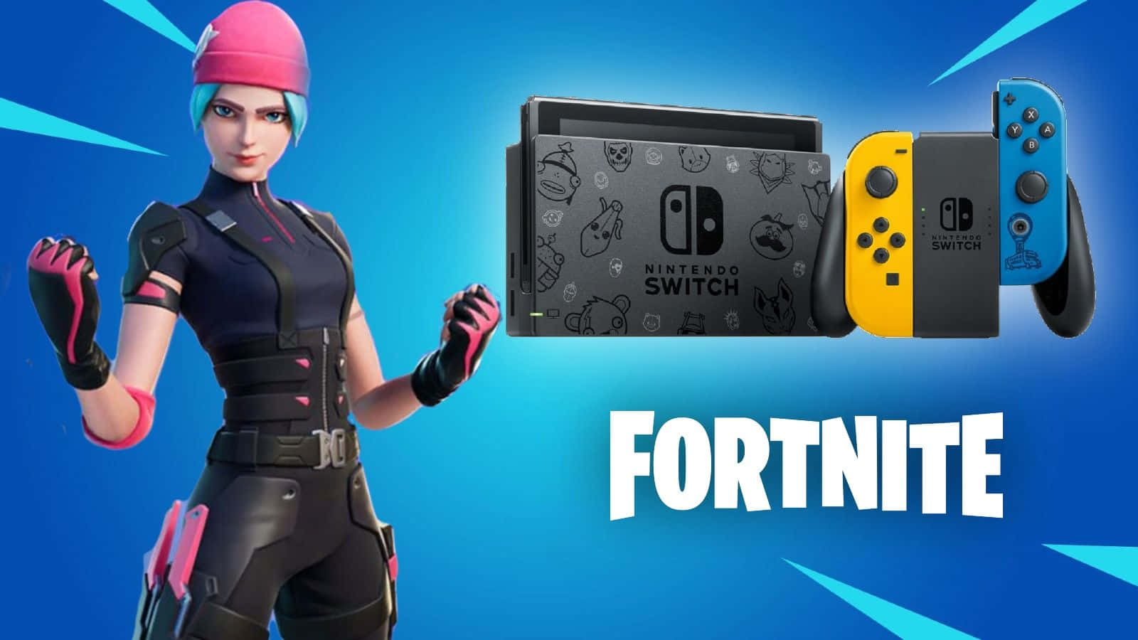 Wildcatfortnite Für Nintendo Switch. Wallpaper