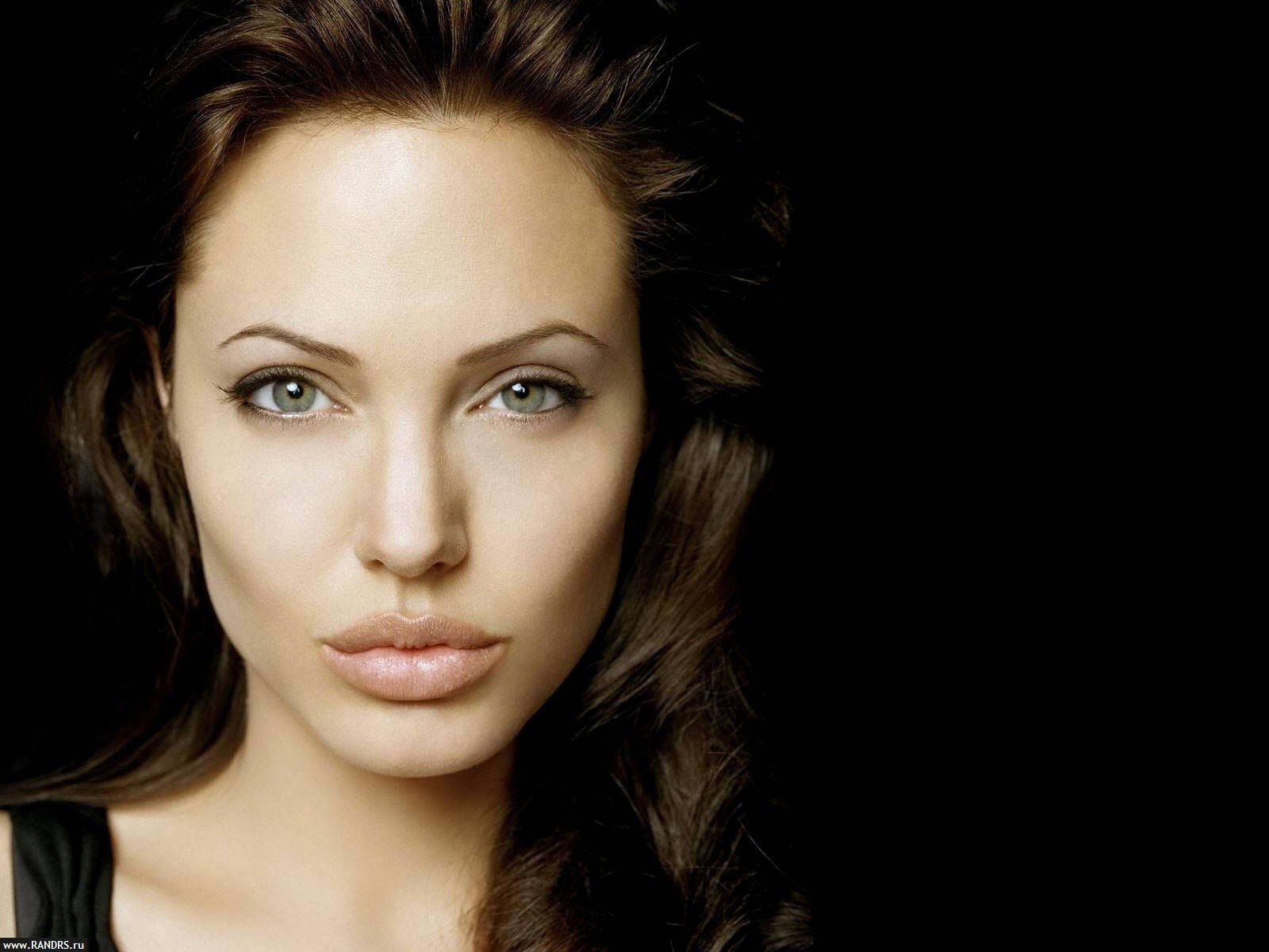 Frauengesichtangelina Jolie Wallpaper