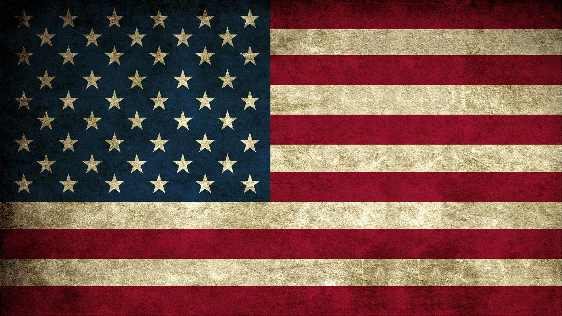 Abgenutzteflagge Von Amerika Wallpaper